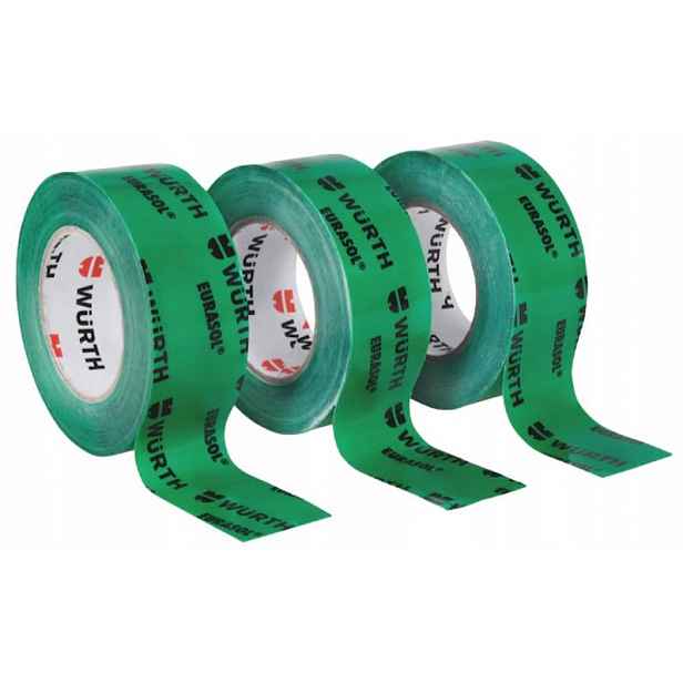 Wurth 3 X Těsnící Lepicí Páska Eurasol Zelená 50 MM-L25 M 0992900050