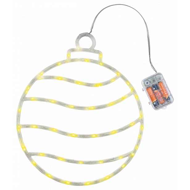 Livarno® Závěsná LED dekorace na okno (koule)