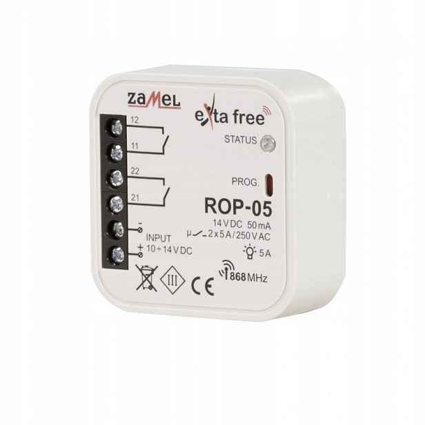 Exta Free – 2-kanálový rádiový přijímač ROP-05