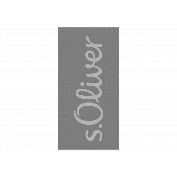 S.oliver Froté ručník, 50 x 100 cm (šedá)