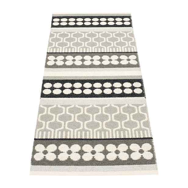 Šedo-krémový vnitřní a venkovní běhoun 70x180 cm Asta Warm Grey – Pappelina