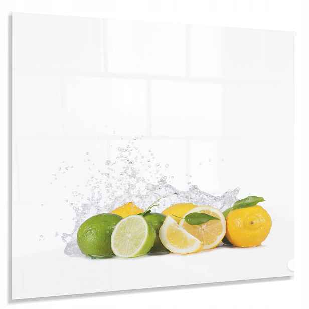 Tvrzený Panel 60x50 cm 4 mm Ochranný Do Kuchyně Dekorativní Lacobel
