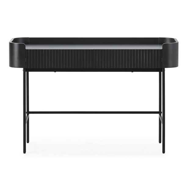 Černý konzolový stolek 40x120 cm Willa – MOME