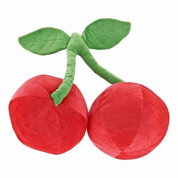 Dekorační polštářek CHERRY 50x43 cm, červený