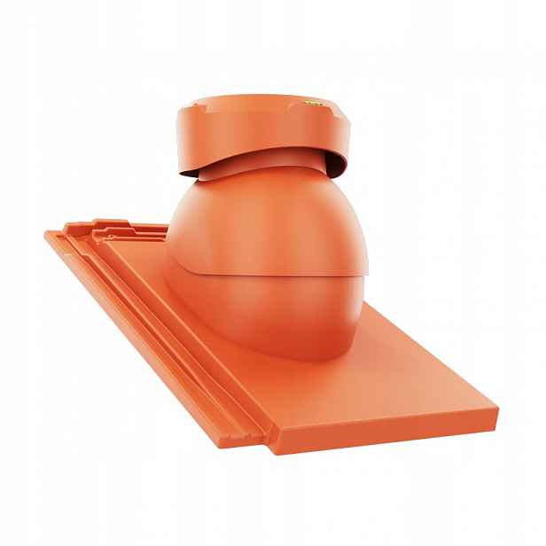 Krbový kanalizační ventilátor fi110 Wienerberger Orea 9 Červený