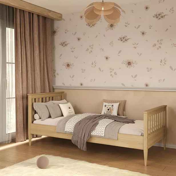 Postel Ignaś 90x180 přírodní, nelakovaná