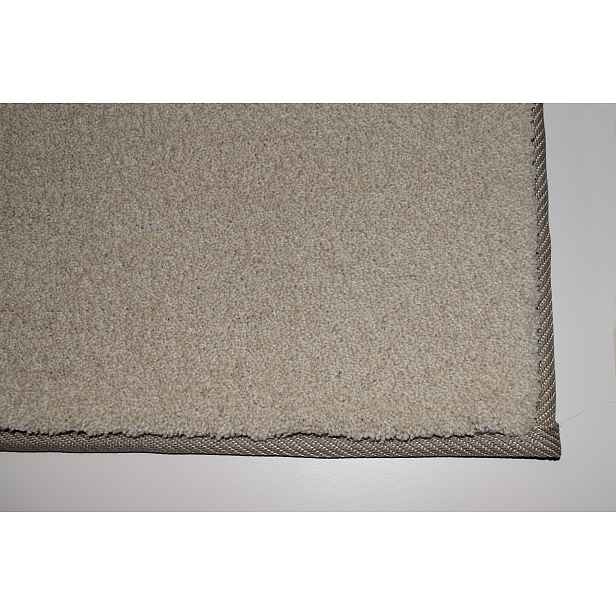 Kusový koberec Supersoft s bordurou 250 béžový, 160x230, béžová, ložnice, Lano