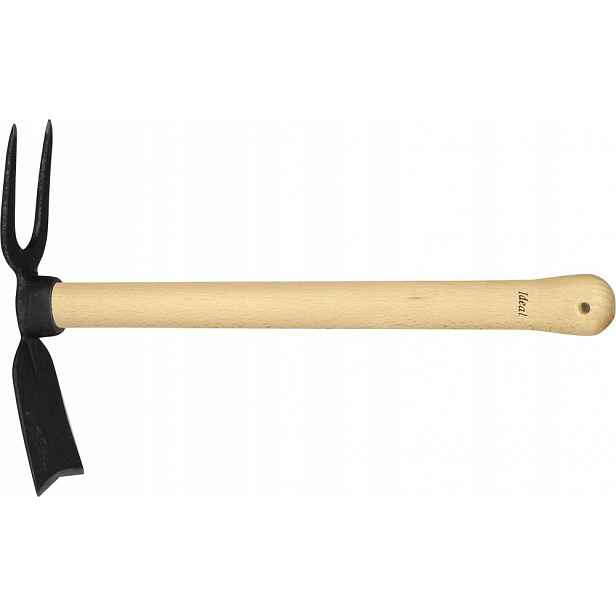 Motyka s drápem, buková násada 40 cm Ideal