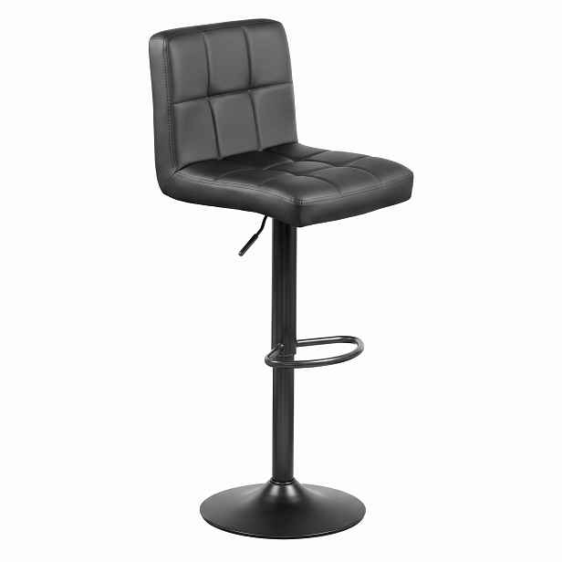 Furnify Barová Židle Kuchyňská židle do jídelny Otočná ekokůže