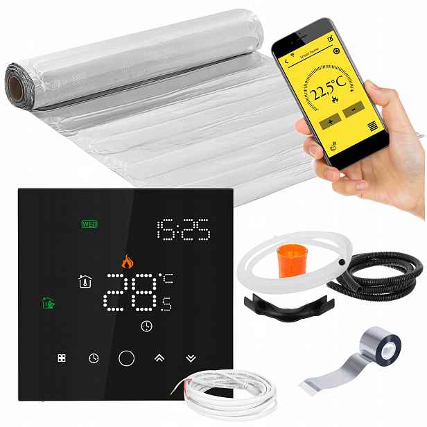 Set Vyhřívací Podložka pro topení Mission Air pod panely MAL-160W/m² 1,5m² WIFi