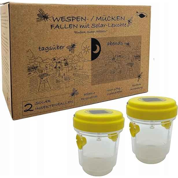Elektrická past na vosy a komáry, 2 v 1 Mr. Insektenfrei