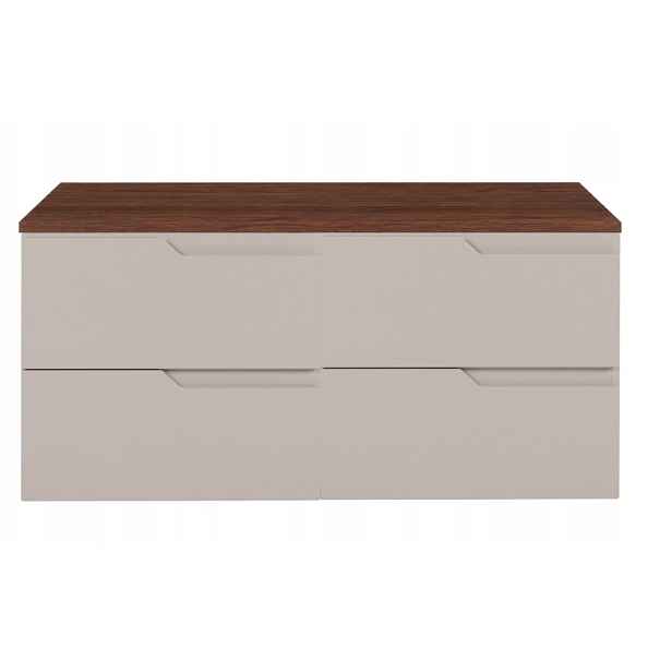 Elvisia Skříňka pod umyvadlo s deskou MODERN CASHMERE D120/1 | 120 cm