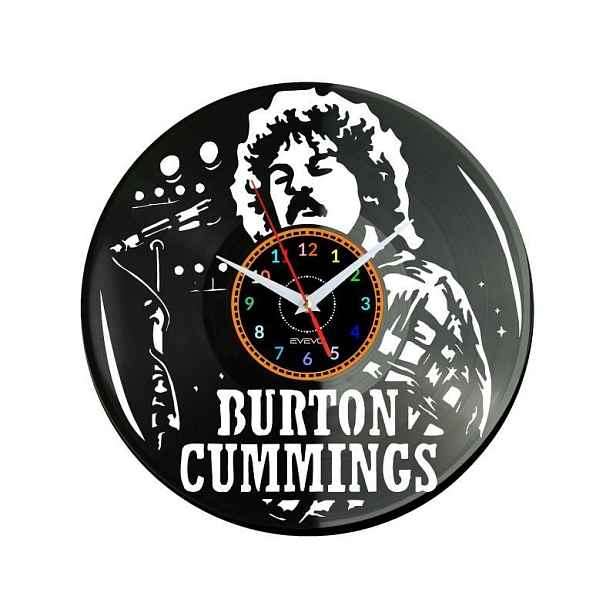 Burton Cummings Nápad na Dárek Nástěnná Dekorace z vinylové desky