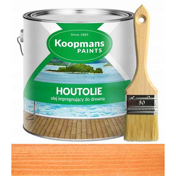 Koopmans Houtolie Olej na dřevo a terasu 2,5L 103 Cedr
