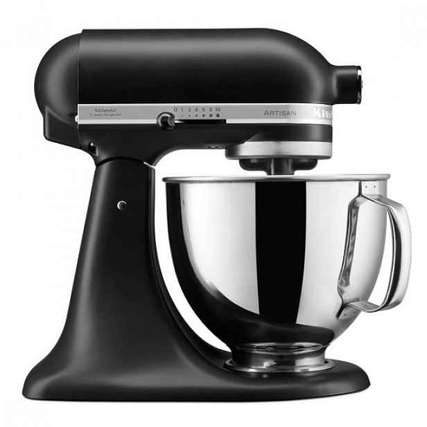 Stolní robot "Artisan“, s mísou o objemu 4,8 l, model 125, "Matte Blac