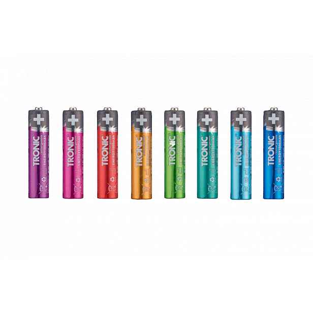 Tronic® Nabíjecí baterie Ni-MH Ready 2 Use Color, 8 kusů (Aaa – mikrotužková)