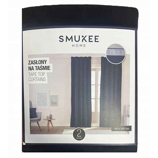 Velurové záclony na pásce 140 x 250 cm Granátové 2 ks