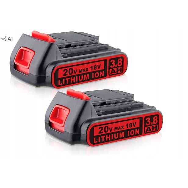 Výkonná 3,8Ah 18V baterie kompatibilní s [Black & Decker]