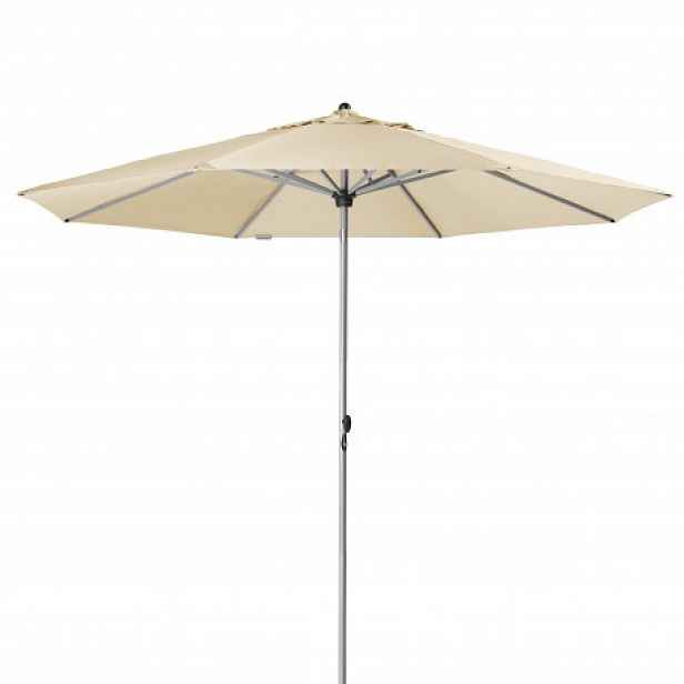 Naklápěcí středový slunečník Doppler ACTIVE TELE 340 cm- přírodní (slonovinová kost)