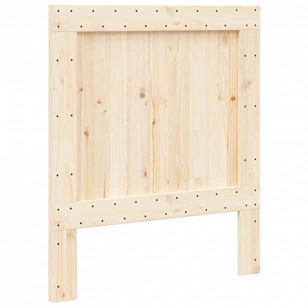 vidaXL Čelo postele 90 x 104 cm masivní borové dřevo