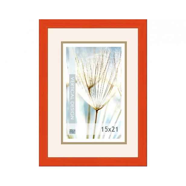 Fotorámeček Giulia 15x21 cm, oranžový