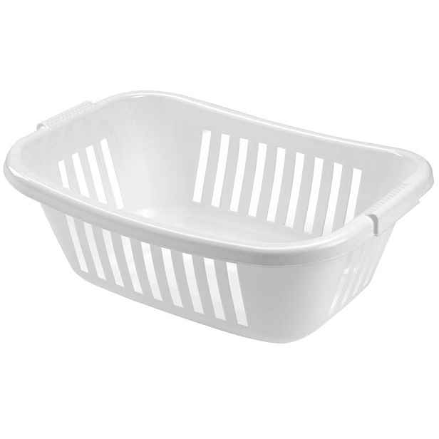 Plastový koš na čisté prádlo HEIDRUN 20l. Varianta: TAUPE