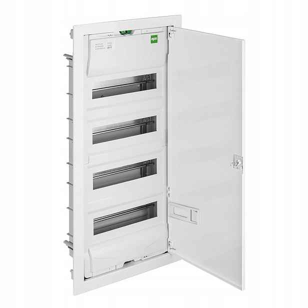 Podomítkový kovový modulární rozvaděč Msf Rp 4x12 IK05 IP30 (n+pe)