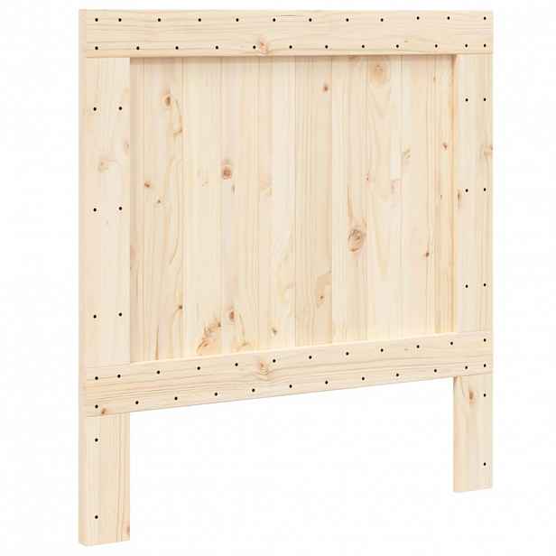 vidaXL Čelo postele 100 x 104 cm masivní borové dřevo