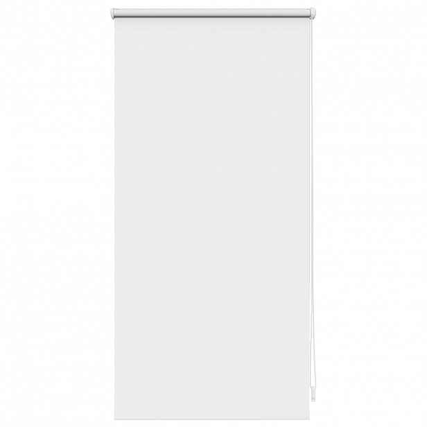 vidaXL Zatemňovací roleta 44,4 x 100 cm, šířka látky 40 cm, bílá
