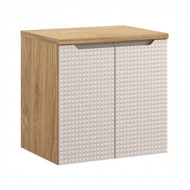 Zestaw meblowy 60cm z blatem Luxor Beige