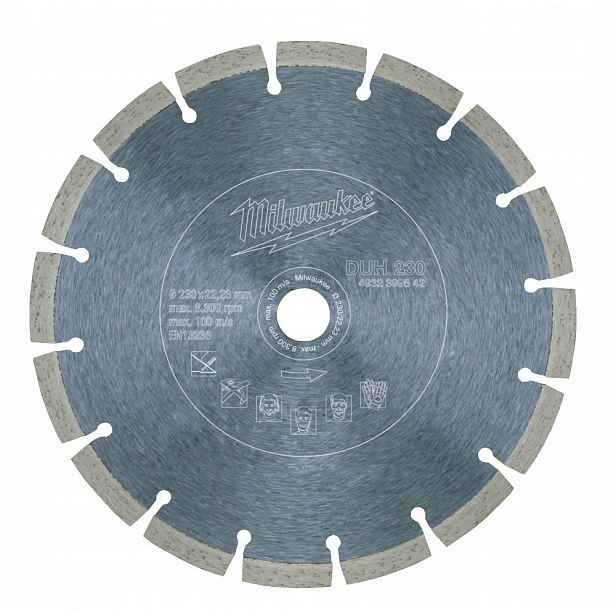 Diamantový kotouč na Betonu z keramiky 230 mm Milwaukee