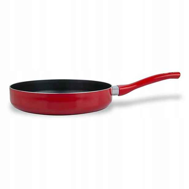 Hluboká pánev Kitchisimo Rosso 28cm nepřilnavý povrch