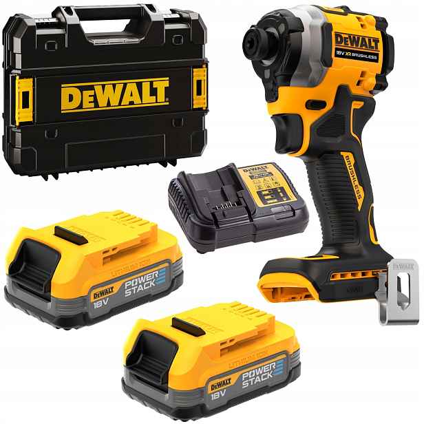 Příklepový šroubovák 2x1.7Ah 208Nm DeWALT DCF850E2T