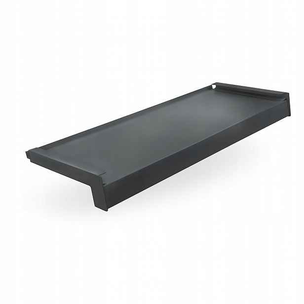 Vnější parapet Alu hliníkový Pvc krytky šířka 35 cm délka 50 cm Antracit