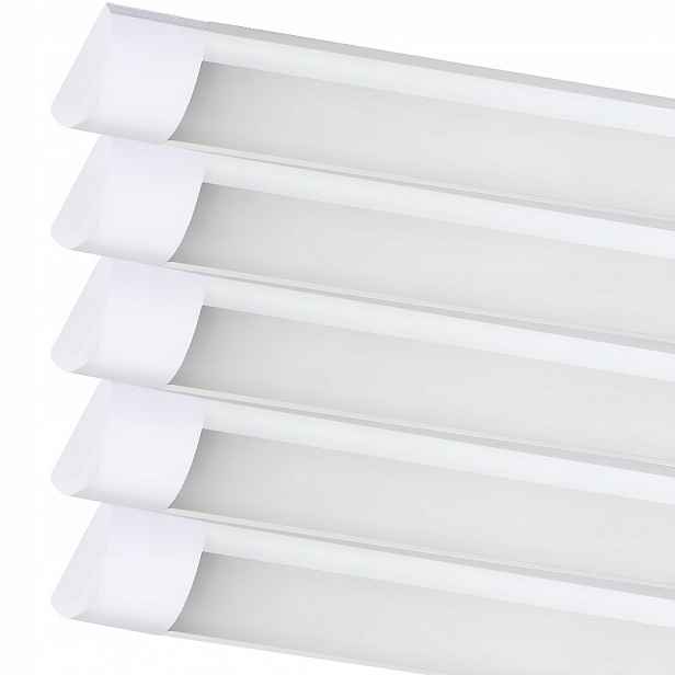 5 x Led Osvětlovací Lampa 120 CM Nástěnná Lampa Do Garáže 36 W