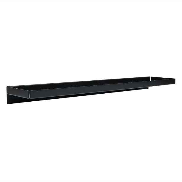 Černá kovová police 80 cm Bakku – OYOY Living Design