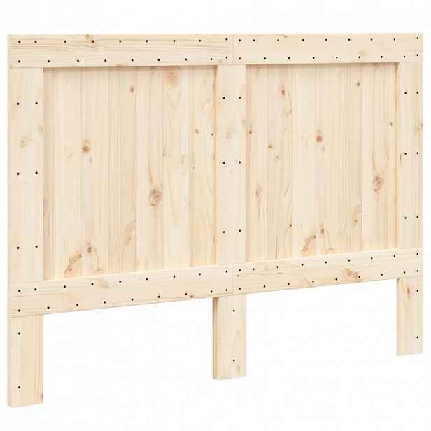 vidaXL Čelo postele 140 x 104 cm masivní borové dřevo