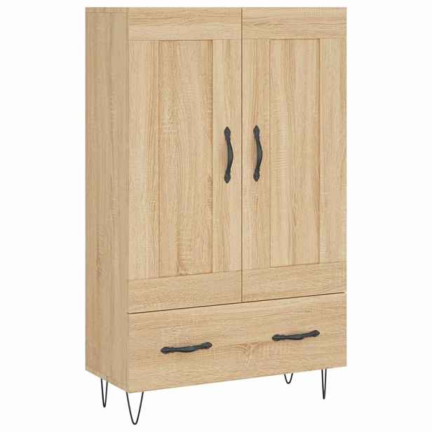 vidaXL Skříň highboard dub sonoma 69,5 x 31 x 115 cm kompozitní dřevo