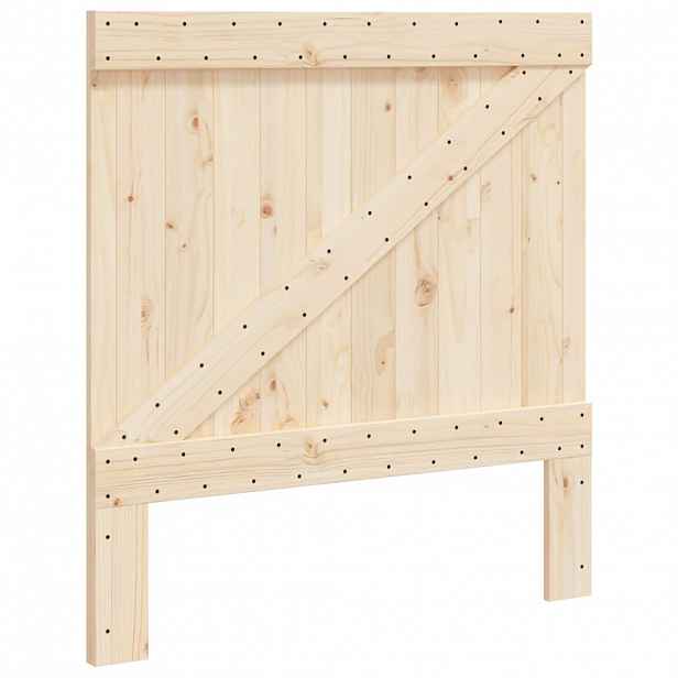 vidaXL Čelo postele 100 x 104 cm masivní borové dřevo