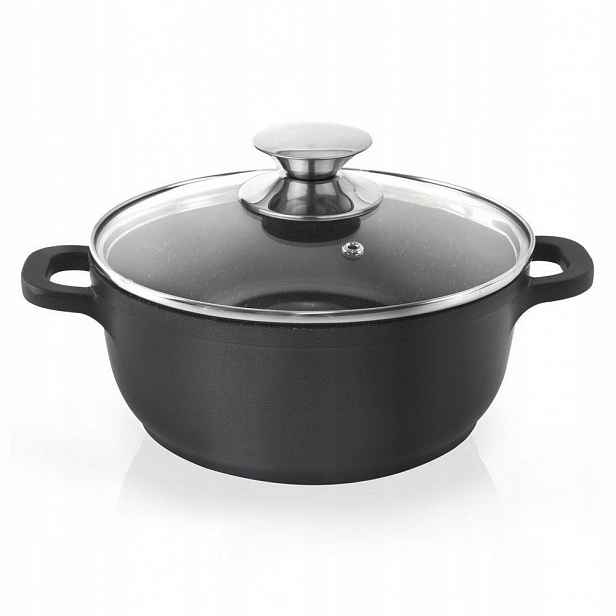 Hrnec 20 CM 2,3 L Se Skleněnou Poklicí Indukce