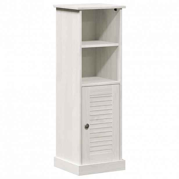 vidaXL Koupelnová skříň VIGO Bílá a starožitná bílá 37 x 34 x 110 cm