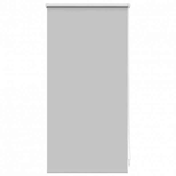 vidaXL Zatemňovací roleta 44,4 x 100 cm, šířka látky 40 cm, šedá