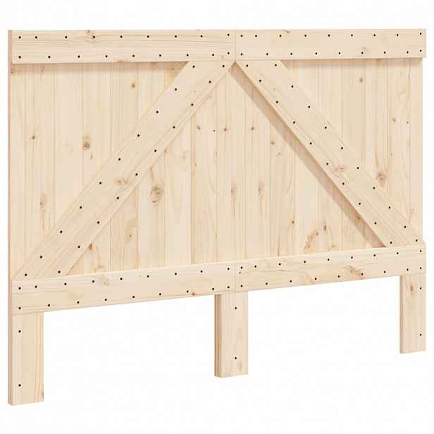 vidaXL Čelo postele 140 x 104 cm masivní borové dřevo
