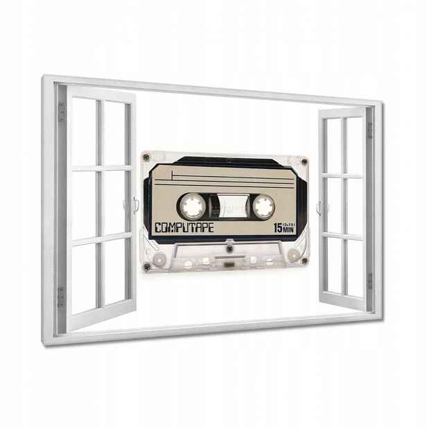 Obrazy 90x60 Music Cassette Kazeta