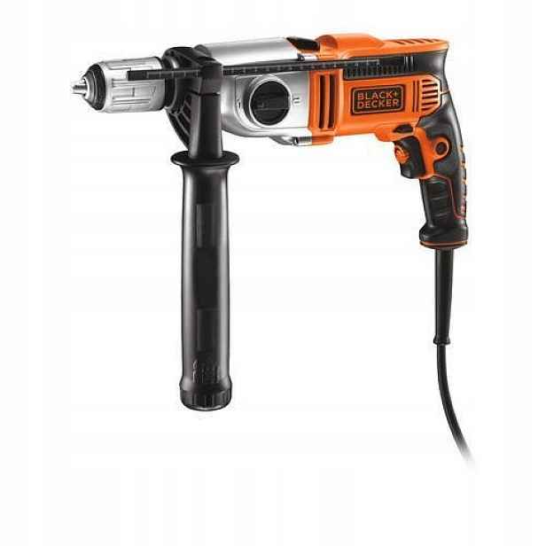 Příklepová Vrtačka 1100 W Kufr Black Decker KR1102K