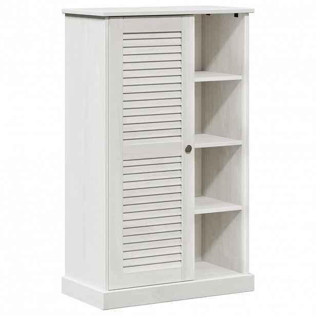 vidaXL Koupelnová skříň VIGO Bílá a starožitná bílá 68 x 34 x 110 cm