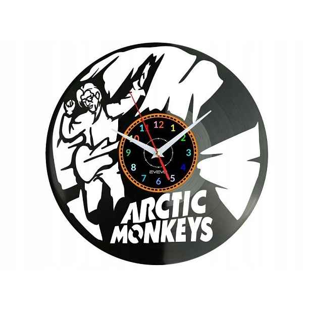 Arctic Monkeys Dekorativní Nástěnné Hodiny Moderní Vinylová Deska Na