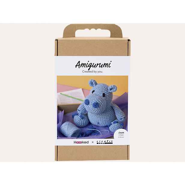 Creativ Company Sada na háčkování Amigurumi - hroch