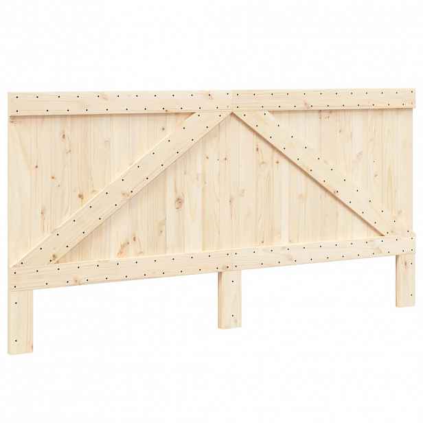 vidaXL Čelo postele 200 x 104 cm masivní borové dřevo