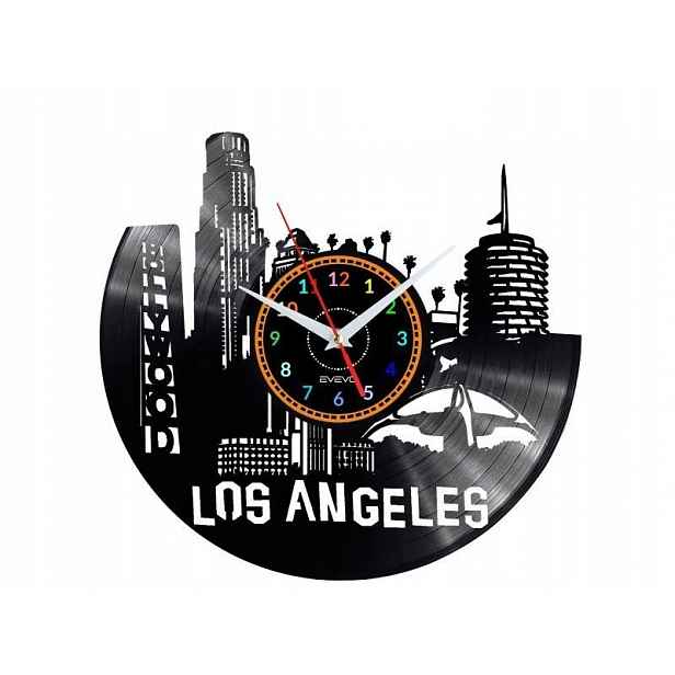 Los Angeles Usa Nápad na Dárek Nástěnná Dekorace z vinylové desky